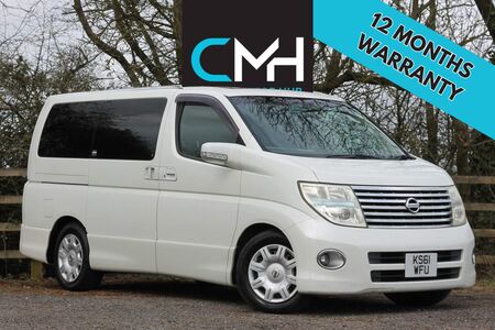 NISSAN ELGRAND E51 Highway Star 2.5 8 Seats Auto V6 RWD