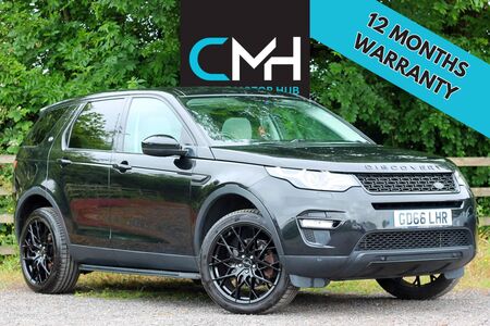 LAND ROVER DISCOVERY SPORT 2.0 TD4 HSE Black Auto 4WD Euro 6 (s/s) 5dr